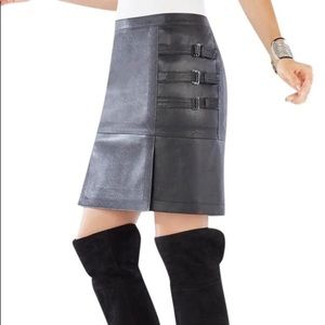 BCBG MaxAzria Black Devan Skirt